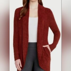 NWT Max & Mia Women's Burgundy Open Front Cardigan Sweater. Size S